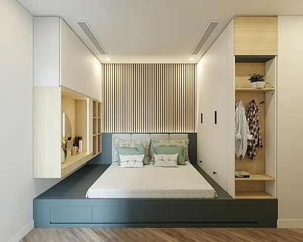 Bố Trí Phòng Ngủ Hẹp Dài