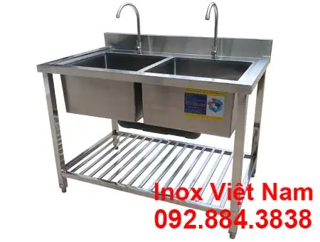 Bồn Rửa Chén Đôi Inox