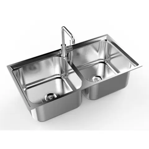 Bồn Rửa Chén Đôi Inox
