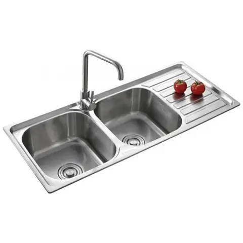 Bồn Rửa Chén Đôi Inox