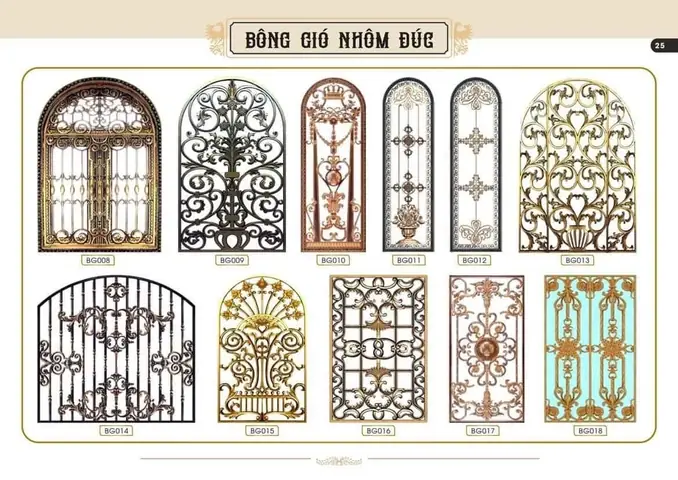 Bông Gió Cửa Sổ Đẹp