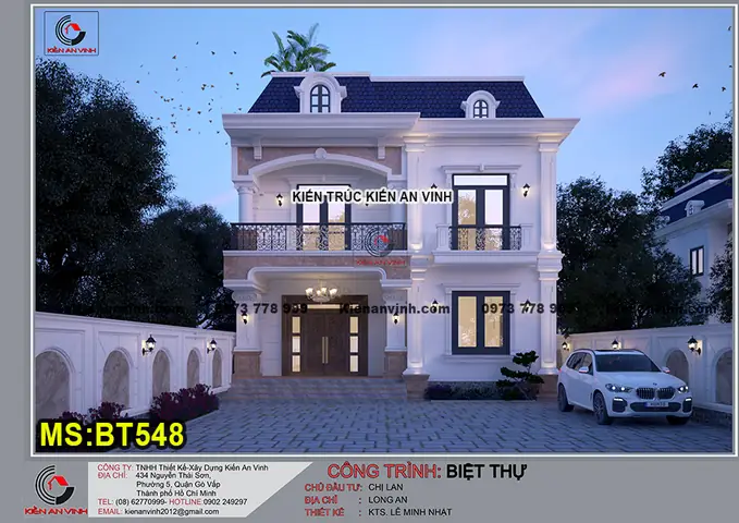 Các Kiểu Biệt Thự Đẹp