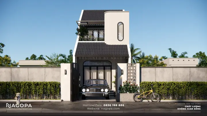 Các Kiểu Mái Nhà Ống Đẹp