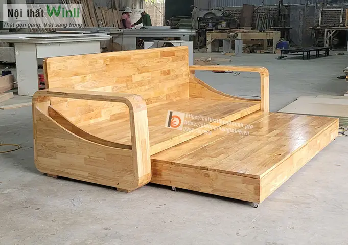 Các Mẫu Sofa Giường Gỗ