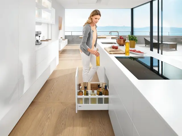Cách Bố Trí Các Ngăn Tủ Bếp