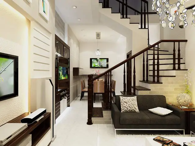Cách Bố Trí Cầu Thang Nhà Ống