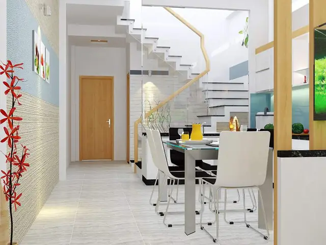Cách Bố Trí Cầu Thang Nhà Ống