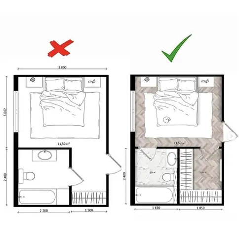 Cách Bố Trí Cửa Phòng Ngủ