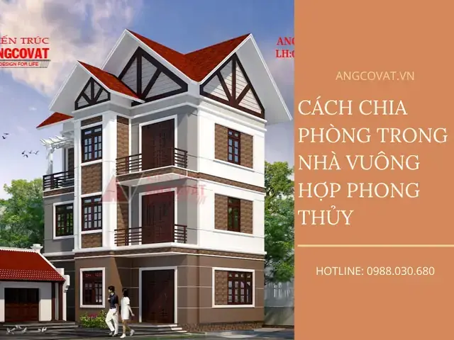 Cách Chia Phòng Trong Nhà Vuông