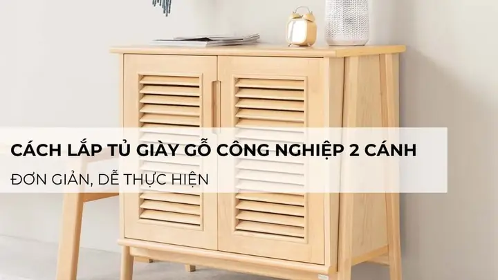 Cách Đóng Tủ Để Giày