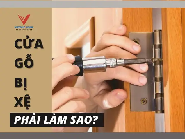 Cách Khắc Phục Cửa Gỗ Bị Vênh