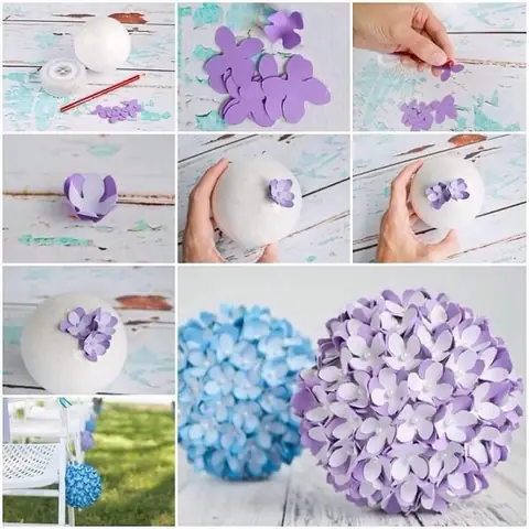 Cách Làm Đồ Trang Trí Phòng Bằng Giấy