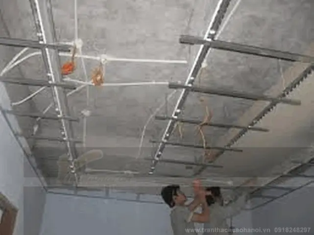 Cách Thi Công Trần Thạch Cao