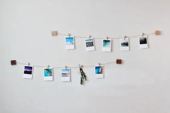 Cách Trang Trí Dây Treo Ảnh