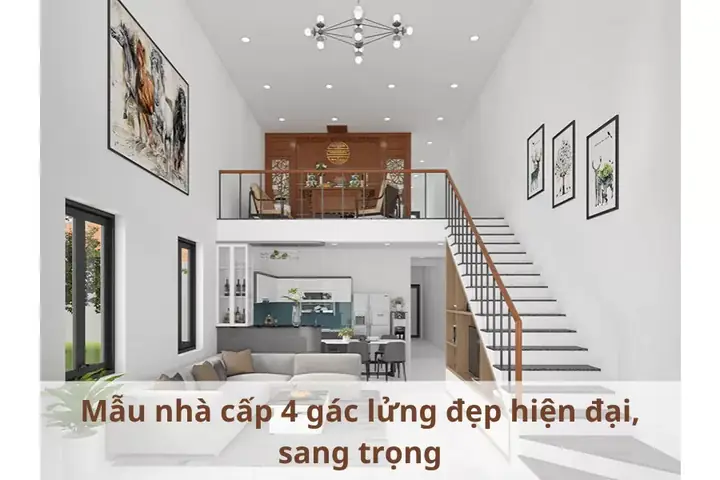 Cách Trang Trí Nhà Cấp 4 Có Gác Lửng