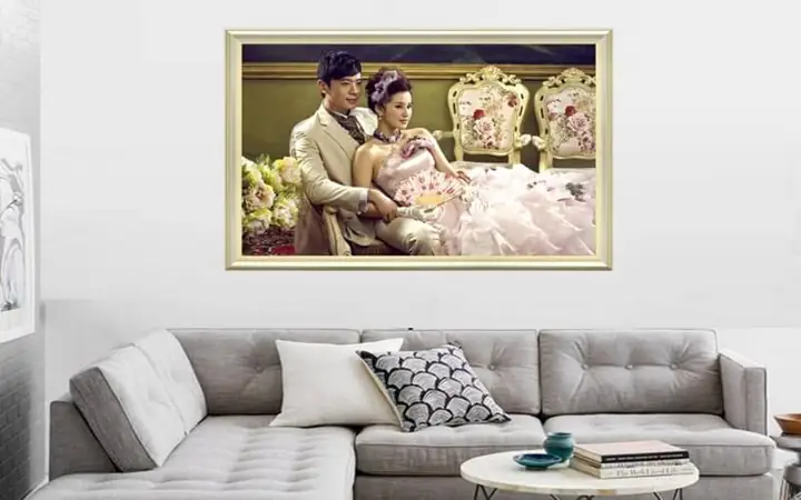 Cách Treo Ảnh Cưới Trong Nhà