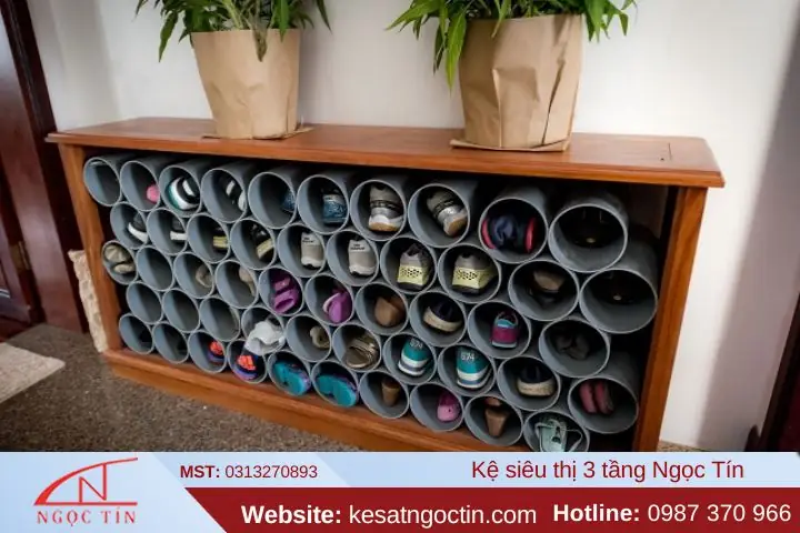 Cách Tự Làm Kệ Để Giày Dép