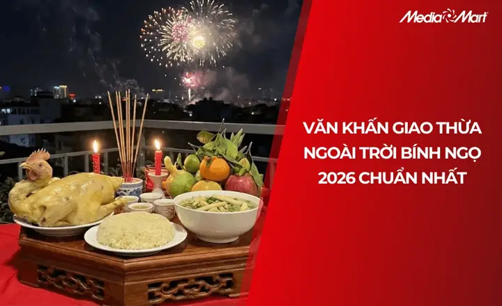Cách Vái Cúng Giao Thừa Ngoài Trời