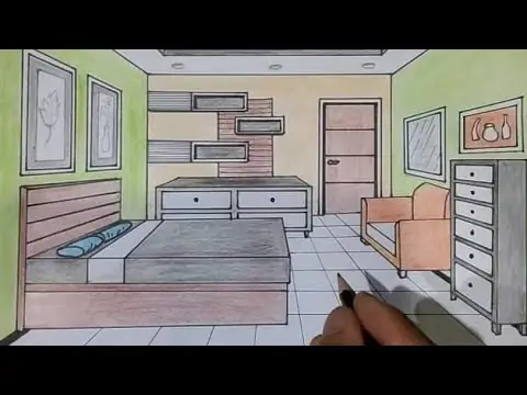 Cách Vẽ Căn Phòng Ngủ 3d