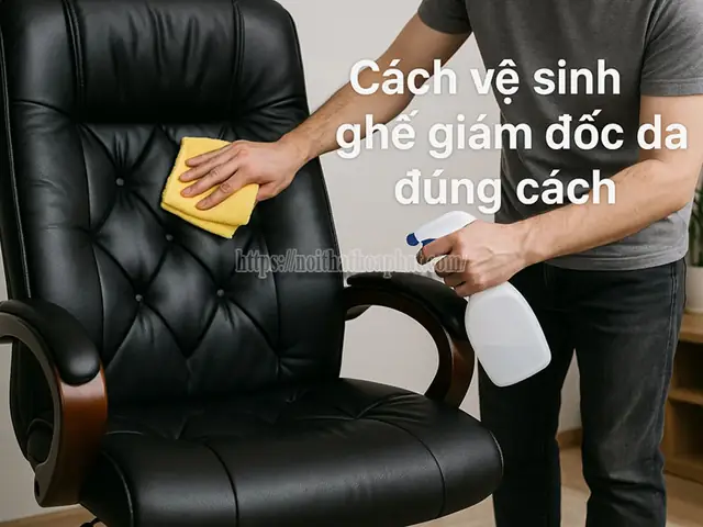 Cách Vệ Sinh Ghế Da