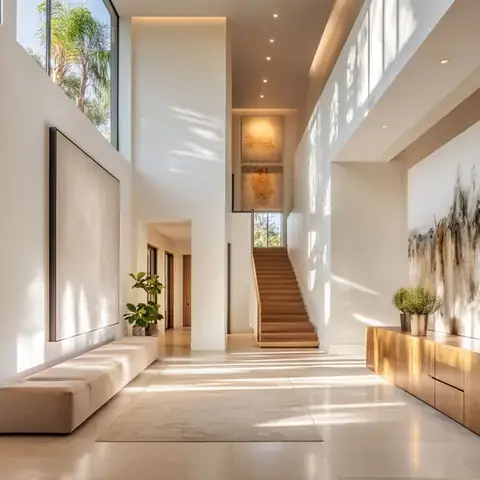 Cầu Thang Giữa 2 Phòng Ngủ