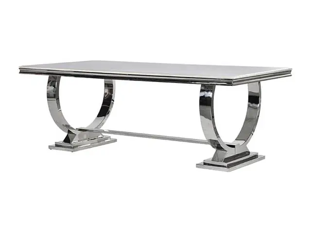 Chân Bàn Inox Mặt Đá