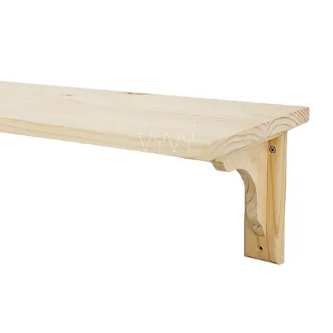 Chân Kệ Gỗ Treo Tường