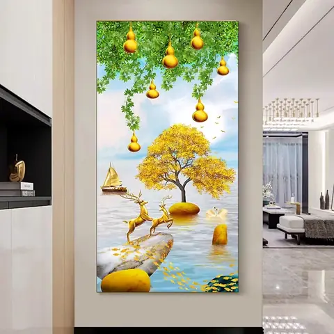 Chất Liệu Tranh Treo Tường