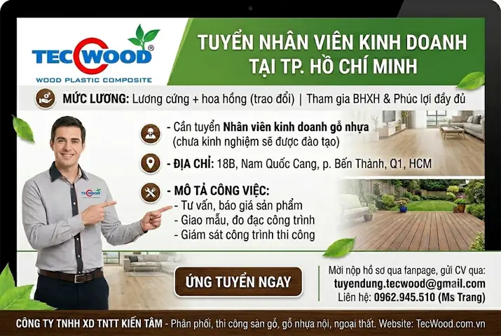 Công Ty Nội Thất Liên Minh Tuyển Dụng