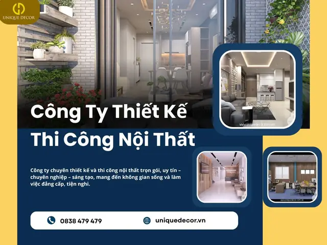Công Ty Thiết Kế Nội Thất Unique Decor