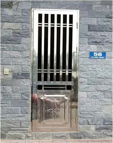 Cửa Đi Inox 2 Cánh