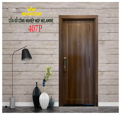 Cửa Gỗ Công Nghiệp Phủ Melamine