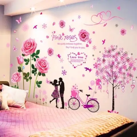 Decal Dán Tường Phòng Cưới