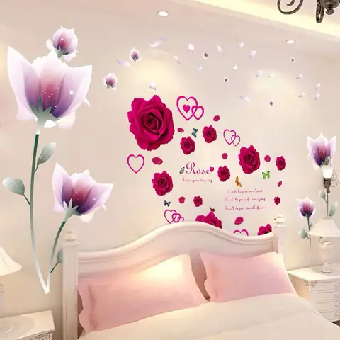 Decal Dán Tường Phòng Cưới