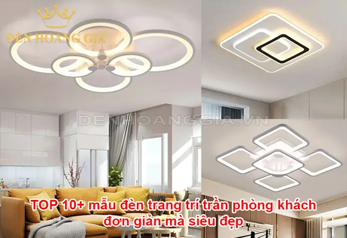Đèn Trang Trí Cho Phòng Khách Nhỏ