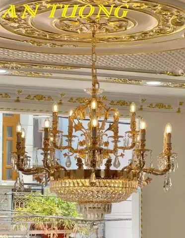 Đèn Trang Trí Phòng Khách Cổ Điển