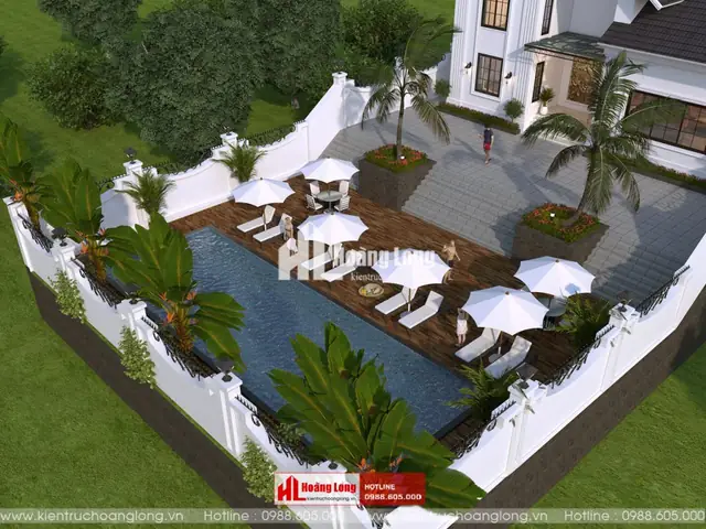 Đồ Án Thiết Kế Sân Vườn Biệt Thự