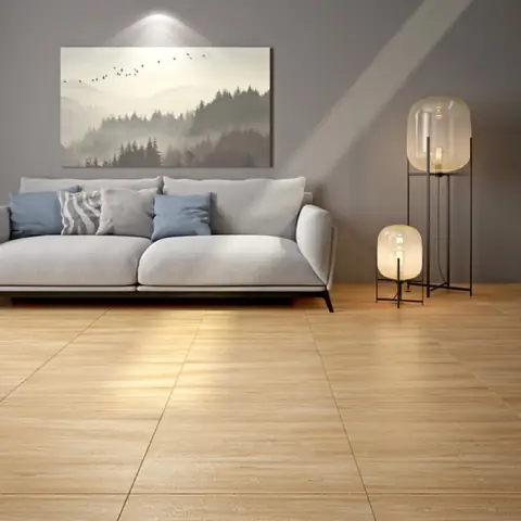 Gạch Giả Gỗ Nên Sơn Tường Màu Gì