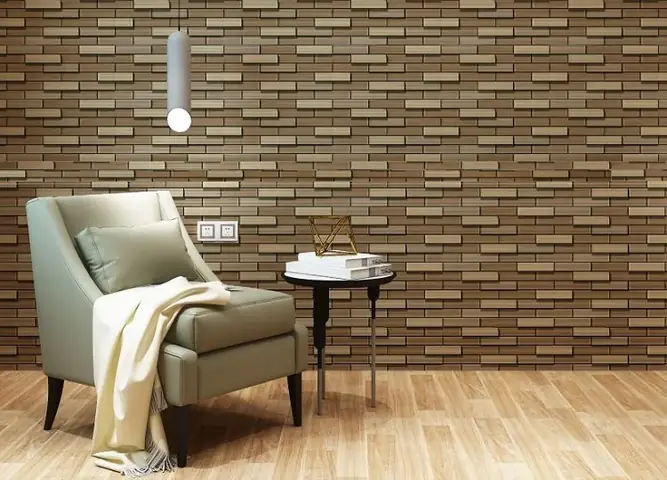 Gạch Ốp Tường Màu Nâu