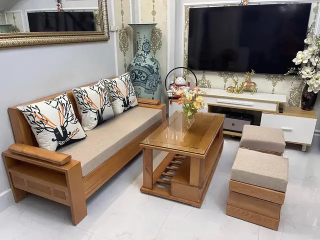 Ghế Sa Lông Gỗ Giá Rẻ
