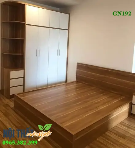 Giá Giường Ngủ Gỗ Công Nghiệp