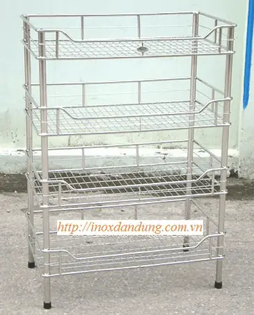 Giá Inox Để Cốc Chén