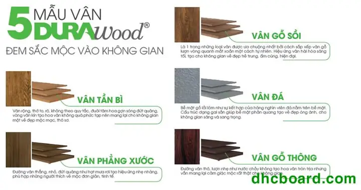 Giá Tấm Vân Gỗ Durawood