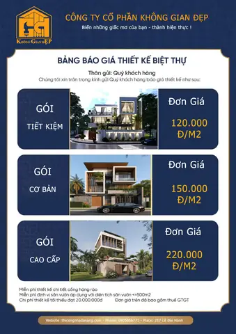 Gia Thiet Ke Biet Thu