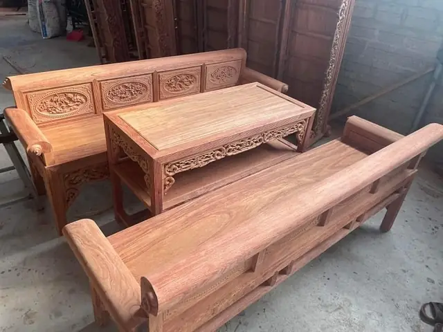Giá Trường Kỷ Gỗ Hương