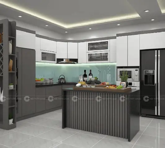 Giá Tủ Bếp Mdf Lõi Xanh