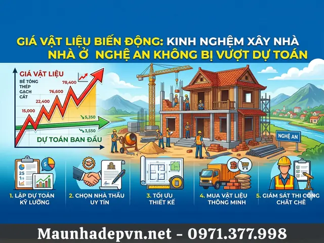 Giá Xây Nhà Ở Nghệ An