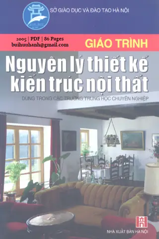 Giáo Trình Nguyên Lý Thiết Kế Nội Thất