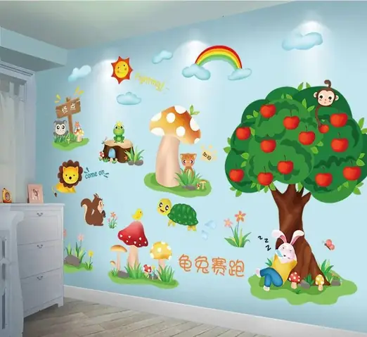 Giấy Dán Tường Cho Lớp Học