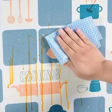 Giấy Dán Tường Lau Được